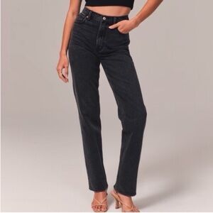Abercrombie & Fitch The 90s Straight Ultra High Rise Jeans